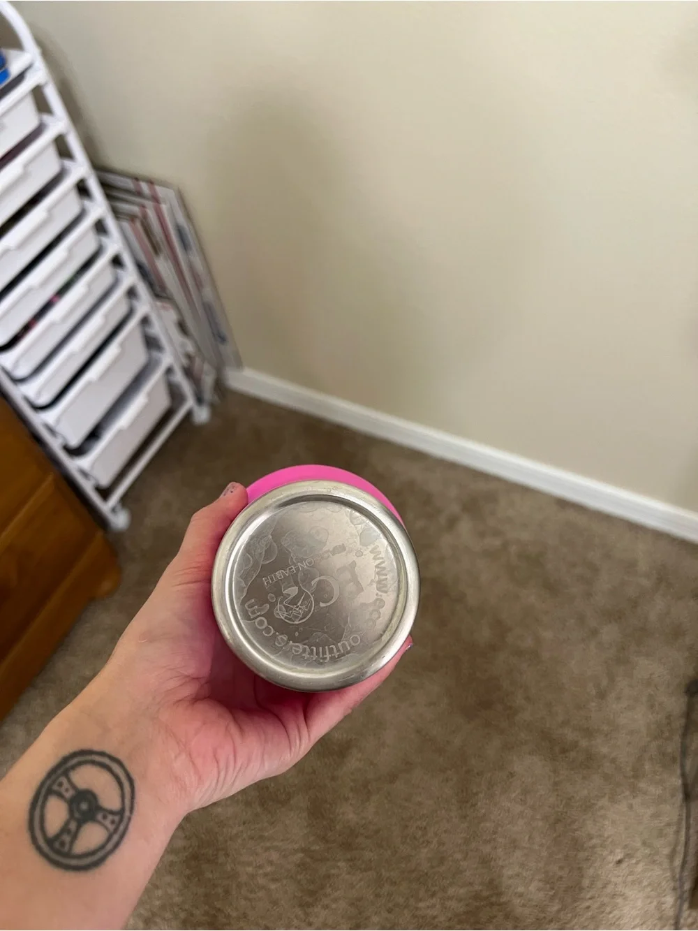 Hot Pink Stainless Travel Tumbler Jeep Beach 2024